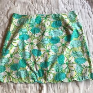 Lilly Pulitzer mini skirt
